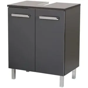 uno Waschbeckenunterschrank  Monti ¦ grau ¦ Maße (cm): B: 50 H: 62 T: 33.0