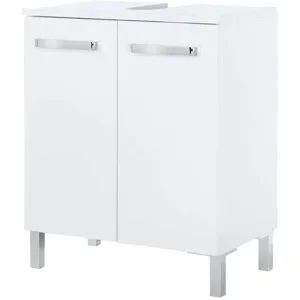 calmo2go Waschbeckenunterschrank  Wanda ¦ weiß ¦ Maße (cm): B: 50 H: 62 T: 33.0