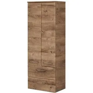 smart Midischrank  Onda ¦ holzfarben ¦ Maße (cm): B: 50 H: 136,1 T: 33.0