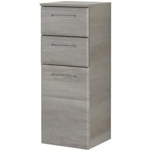 smart Midischrank  Onda ¦ grau ¦ Maße (cm): B: 35 H: 90,5 T: 33.0