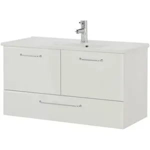 smart Waschtischunterschrank  Onda ¦ weiß ¦ Maße (cm): B: 96 H: 51 T: 44.0