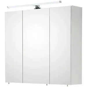 calmo2go Spiegelschrank  Baalensee ¦ weiß ¦ Maße (cm): B: 75 H: 70 T: 20.0