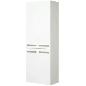 calmoquick Bad Hochschrank  Verler See ¦ weiß ¦ Maße (cm): B: 60 H: 168 T: 33.0