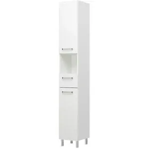 calmo2go Hochschrank  Wanda ¦ weiß ¦ Maße (cm): B: 30 H: 196 T: 33.0