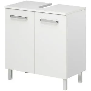 calmo2go Waschbeckenunterschrank  Wanda ¦ weiß ¦ Maße (cm): B: 60 H: 62 T: 33.0