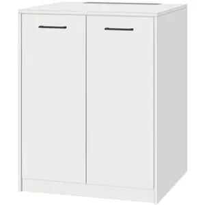 Höffner Unterschrank  Nebelsee ¦ weiß ¦ Maße (cm): B: 75 H: 92,5 T: 68.0