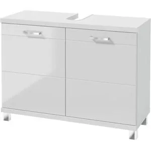 Höffner Waschbeckenunterschrank  Nehmitzsee ¦ weiß ¦ Maße (cm): B: 80 H: 60 T: 32.0
