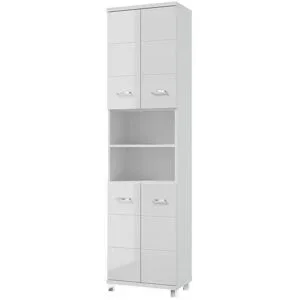 Höffner Hochschrank  Nehmitzsee ¦ weiß ¦ Maße (cm): B: 51 H: 192,5 T: 32.0