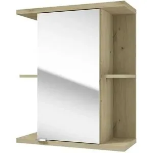 Höffner Spiegelschrank  Nehmitzsee ¦ holzfarben ¦ Maße (cm): B: 60 H: 72 T: 25.0