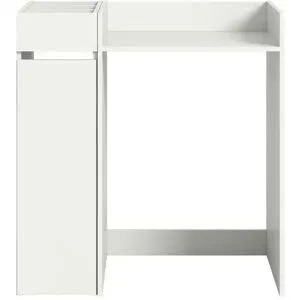 Höffner Waschmaschinenschrank  Frillensee ¦ weiß ¦ Maße (cm): B: 95 H: 101