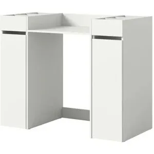 Höffner Waschmaschinenschrank  Frillensee ¦ weiß ¦ Maße (cm): B: 124 H: 101