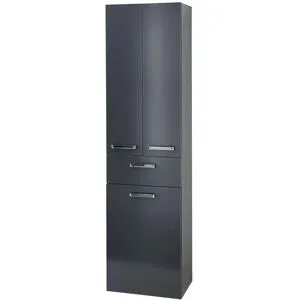 pelipal Hochschrank mit Wäschekippe  Monti ¦ grau ¦ Maße (cm): B: 50 H: 185,5