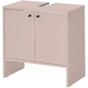 Höffner Waschbeckenunterschrank  Kaarster See ¦ rosa/pink ¦ Maße (cm): B: 60 H: 60 T: