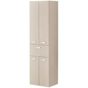 Höffner Hochschrank  Bodensee ¦ beige ¦ Maße (cm): B: 50 H: 182 T: 39.0