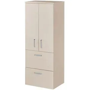 Höffner Midischrank  Bodensee ¦ beige ¦ Maße (cm): B: 50 H: 130 T: 39.0