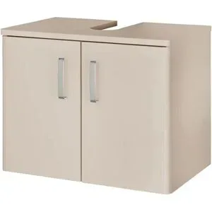 Höffner Waschbeckenunterschrank  Bodensee ¦ beige ¦ Maße (cm): B: 60 H: 47 T: 38.0