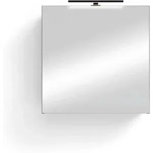 by Living Spiegelschrank  Spree ¦ grau ¦ Maße (cm): B: 60 H: 60