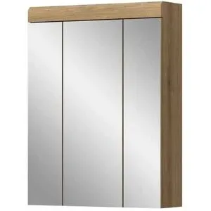 Höffner Spiegelschrank  Schloonsee ¦ holzfarben ¦ Maße (cm): B: 60 H: 79