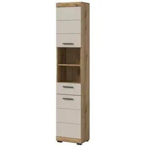 Höffner Hochschrank  Schloonsee ¦ holzfarben ¦ Maße (cm): B: 37 H: 191