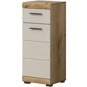 Höffner Midischrank  Schloonsee ¦ holzfarben ¦ Maße (cm): B: 37 H: 88