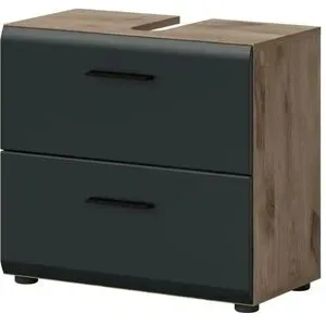Höffner Waschbeckenunterschrank  Igelsbachsee ¦ holzfarben ¦ Maße (cm): B: 60 H: 55