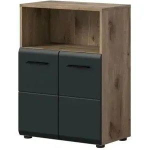 Höffner Midischrank  Igelsbachsee ¦ holzfarben ¦ Maße (cm): B: 60 H: 80