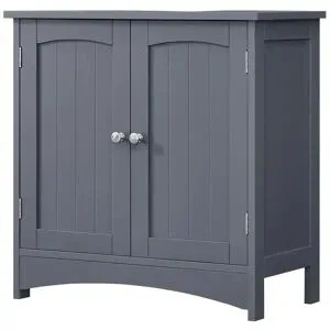 Höffner Bad-Unterschrank   ¦ grau ¦ Maße (cm): B: 60 H: 60