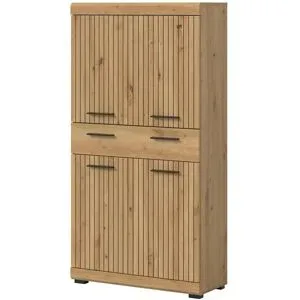 Höffner Midischrank   ¦ holzfarben ¦ Maße (cm): B: 74 H: 141