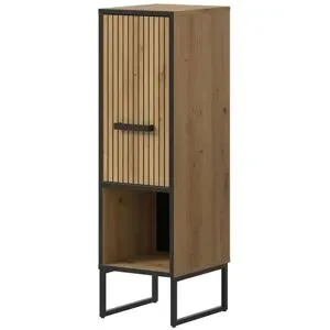 Höffner Standschrank   ¦ holzfarben ¦ Maße (cm): B: 30 H: 101