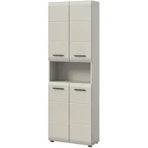Höffner Hochschrank   ¦ beige ¦ Maße (cm): B: 60 H: 185