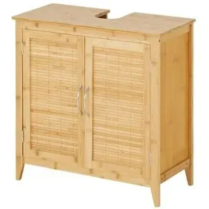 Höffner Waschbeckenunterschrank  Alluna ¦ holzfarben ¦ Maße (cm): B: 60 H: 60 T: 27.0
