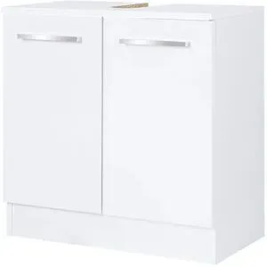 calmo2go Waschbeckenunterschrank  Tegeler See ¦ weiß ¦ Maße (cm): B: 60 H: 62 T: