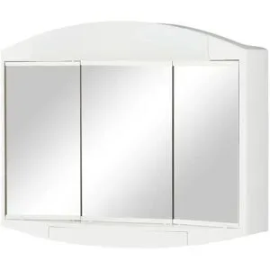 Höffner Spiegelschrank   ¦ verspiegelt ¦ Maße (cm): B: 59 H: 49 T: 15.5