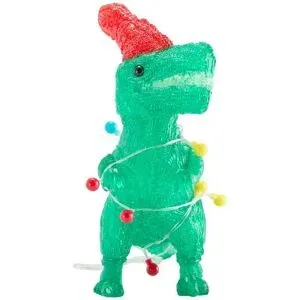 Höffner LED Weihnachtsdino   ¦ grün ¦ Maße (cm): B: 28 H: 31,5 T: 13.5