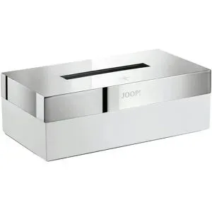 Papiertuchbox  JOOP! Chromeline ¦ weiß ¦ Aluminium,Edelstahl ¦ Maße (cm):