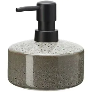 Höffner Seifenspender  Oviedo für Gray & Jones ¦ grau ¦ Maße (cm): H: 12  Ø: 10.8