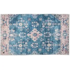 Tom Tailor Badteppich  Oriental ¦ blau ¦ Synthetik ¦ Maße (cm): B: 60 H: 0,7
