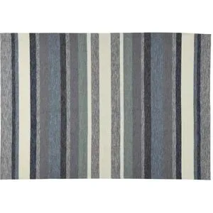 Höffner Teppich   ¦ blau ¦ Synthetische Fasern ¦ Maße (cm): B: 190
