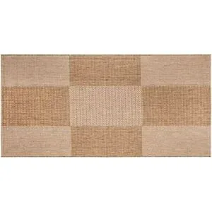Höffner In- & Outdoor Teppich  Nizza ¦ braun ¦ Synthetische Fasern ¦ Maße (cm): B: 67