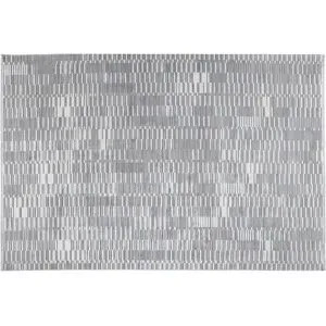 Jette Home Webteppich  Sleek ¦ grau ¦ Synthetische Fasern,Viskose ¦ Maße (cm):