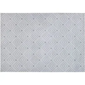 Jette Home Webteppich  Signatur ¦ silber ¦ Synthetische Fasern ¦ Maße (cm): B: