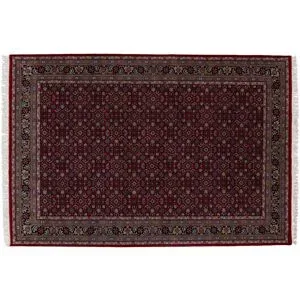 THEKO Orientteppich  Benares ¦ rot ¦ Wolle ¦ Maße (cm): B: 200 H: 1