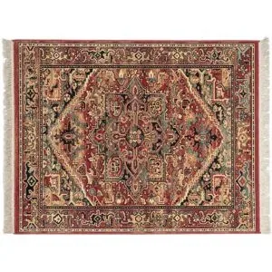 THEKO Wollteppich  Saharna ¦ rot ¦ Wolle ¦ Maße (cm): B: 120 H: 1
