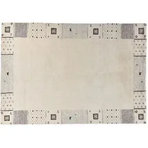 THEKO Wollteppich  Denver ¦ beige ¦ Wolle ¦ Maße (cm): B: 90 H: 2