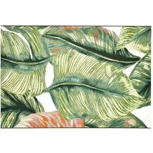 Tom Tailor In-und Outdoor-Teppich  Garden Leaf ¦ grün ¦ Synthetische Fasern ¦