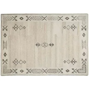 THEKO Wollteppich  Royal Berber ¦ beige ¦ Wolle ¦ Maße (cm): B: 290 H: 2