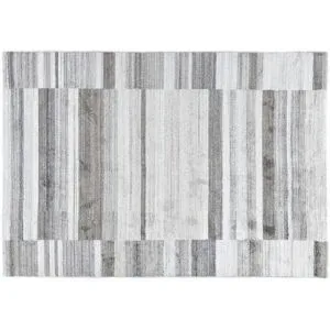 THEKO Teppich  Montana Luxury ¦ grau ¦ Viskose ¦ Maße (cm): B: 250 H: 1