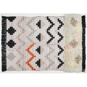 THEKO Wollteppich  Nomadic ¦ mehrfarbig ¦ Baumwolle ¦ Maße (cm): B: 190 H: 1