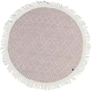 Tom Tailor Teppich  Macra ¦ rosa/pink ¦ Wolle ¦ Maße (cm): H: 1  Ø: 140