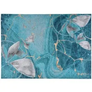 Gino Falcone Teppich  Cosima ¦ blau ¦ Synthetische Fasern ¦ Maße (cm): B: 130 H: